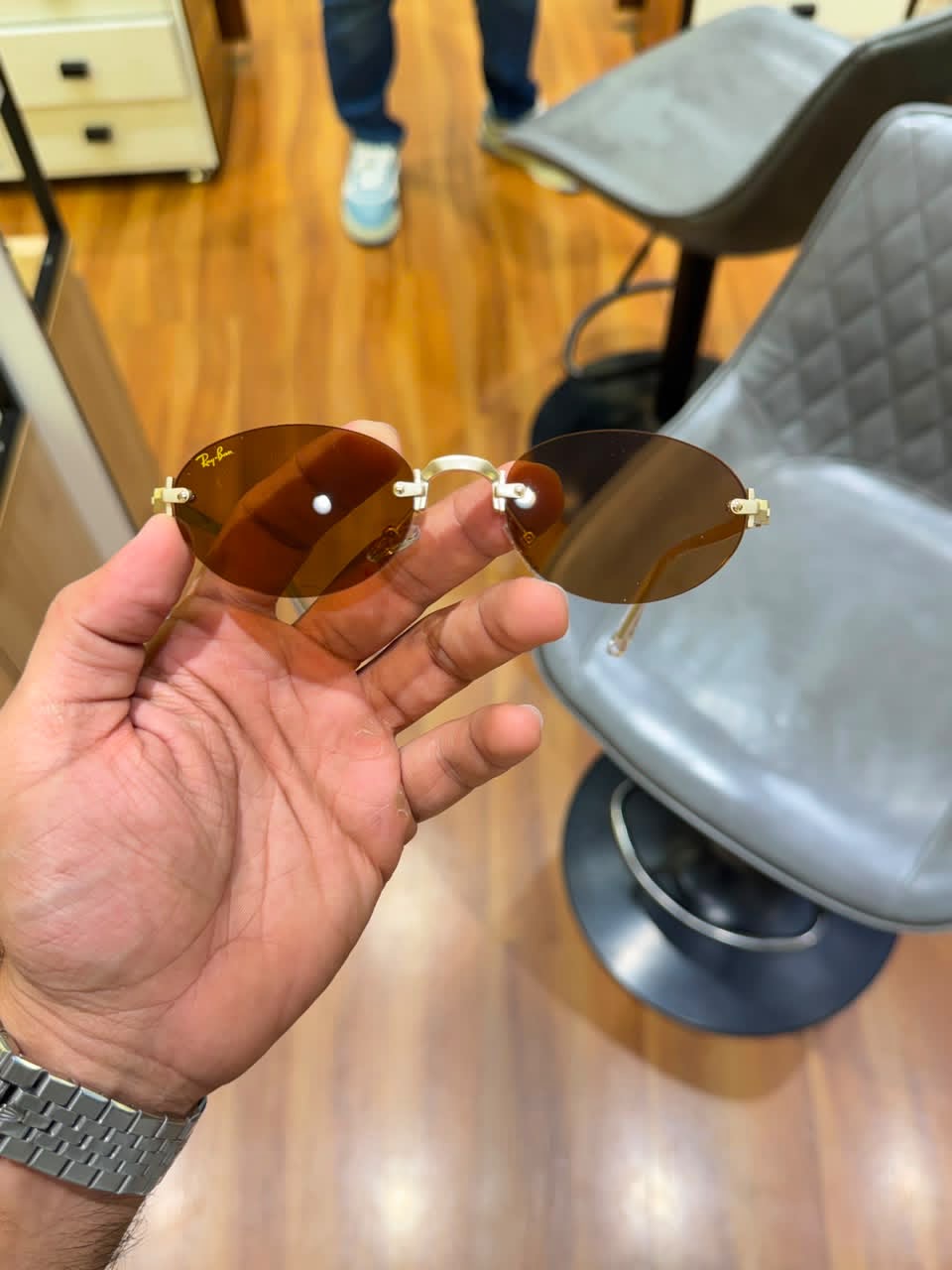 SK ASAP ROCKY EDITION GOLD BROWN OVAL