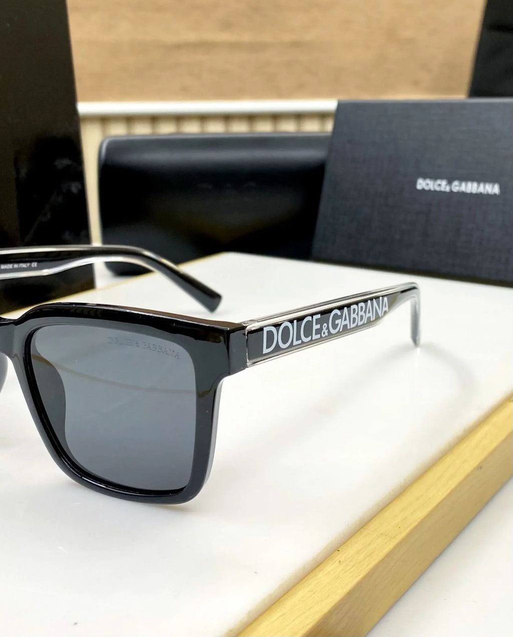 DG-5000  Glossy BLACK | Premium Fashion Eyewear