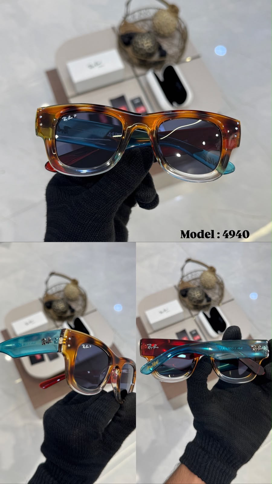 SK PUFFER EDITION (Amber Tortoiseshell / Havana with Burgundy temples)