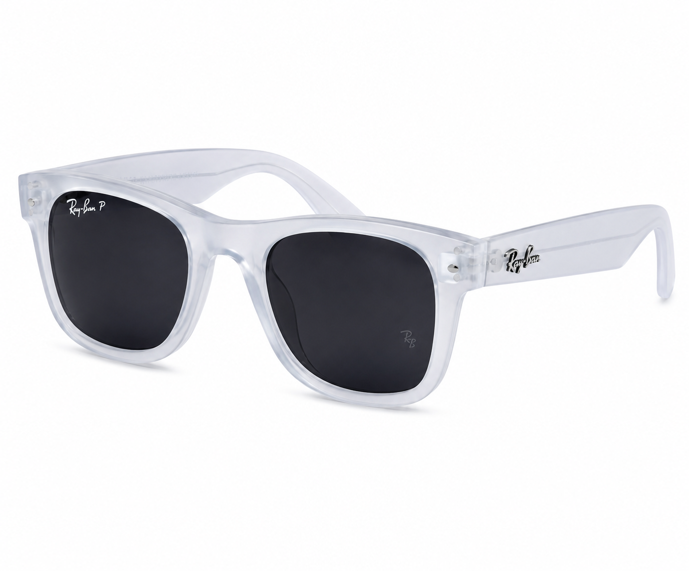 SK 0502- MILKY WHITE BLACK LENS