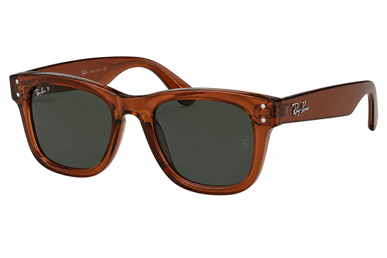 SK 0502 2-Brown/ Green lens