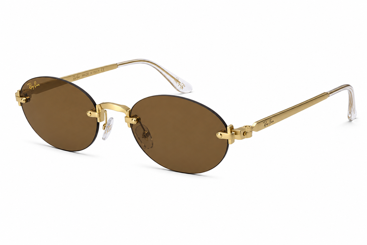 SK ASAP ROCKY EDITION GOLD BROWN OVAL