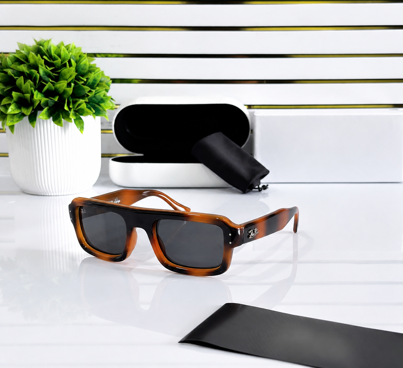 SK ROCKY EDITION(4954) - GLOSSY DARK TORTOISESHELL BROWN