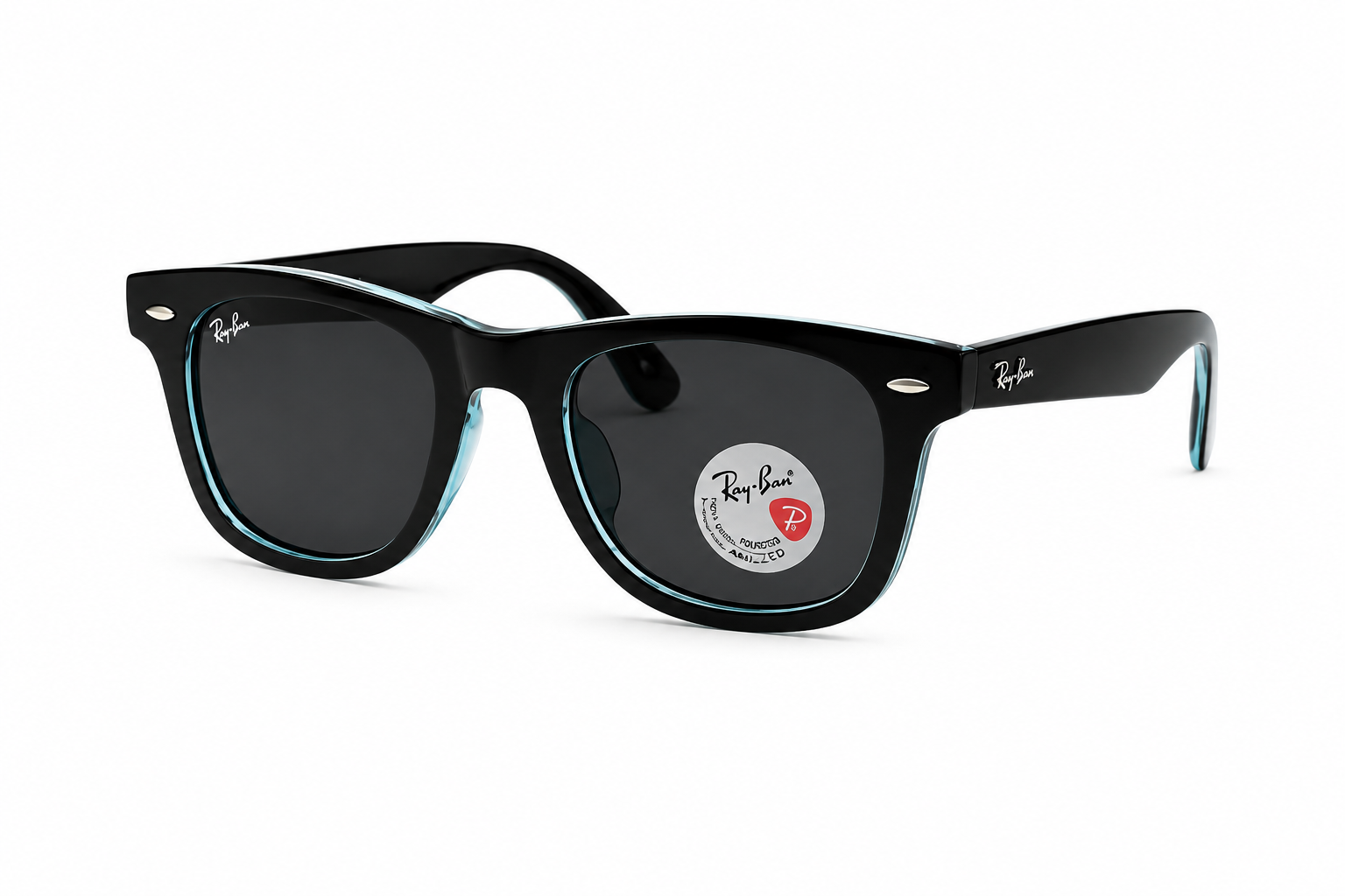 SK  -2140 (BLACK WITH BLUE BORDER)