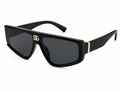 4344 Geometric Black Sunglasses