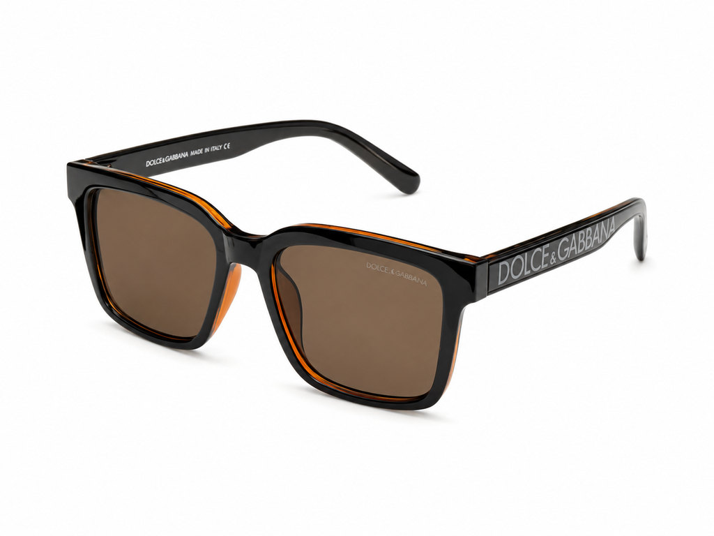 DG-5000  Glossy Brown | Premium Fashion Eyewear