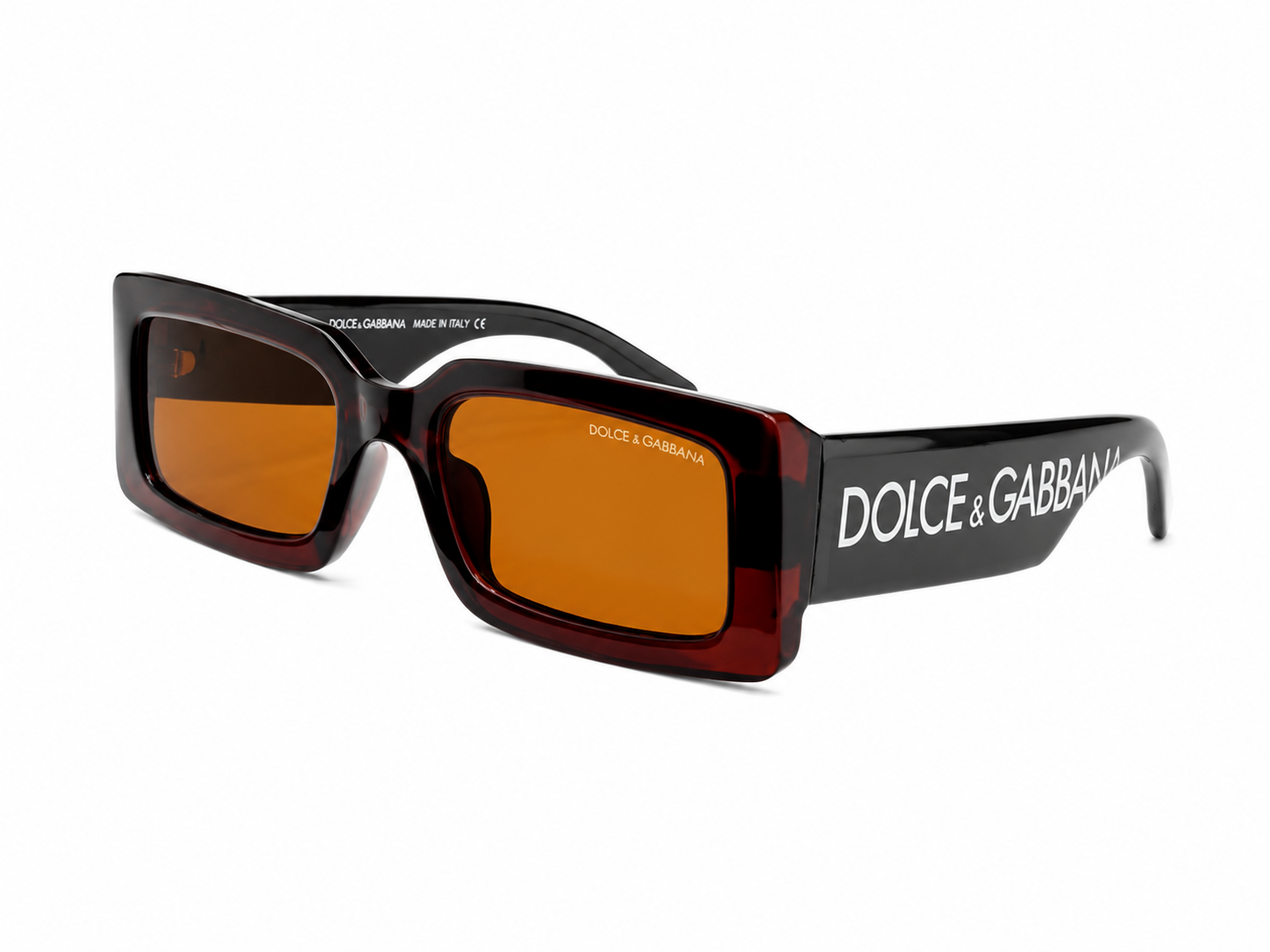 DG-3922 BROWN Oversized Square Sunglasses