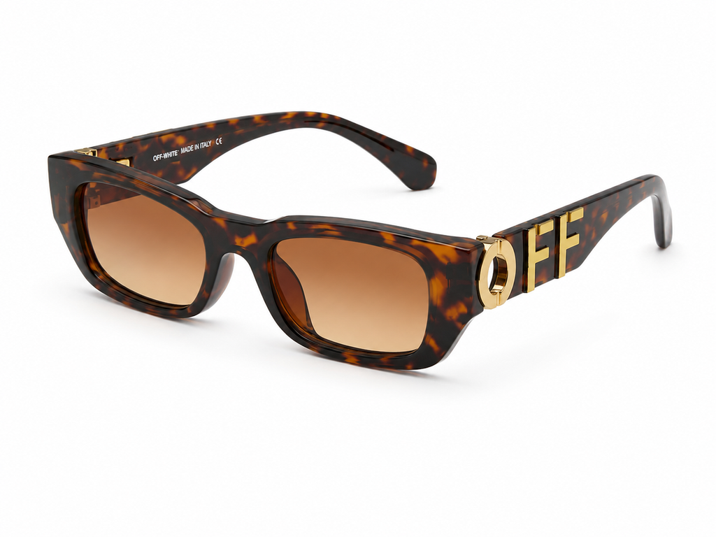 OFF-Luxe Tortoise Sunglasses