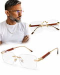 SV-2212  Transparent Rimless Luxury Sunglasses