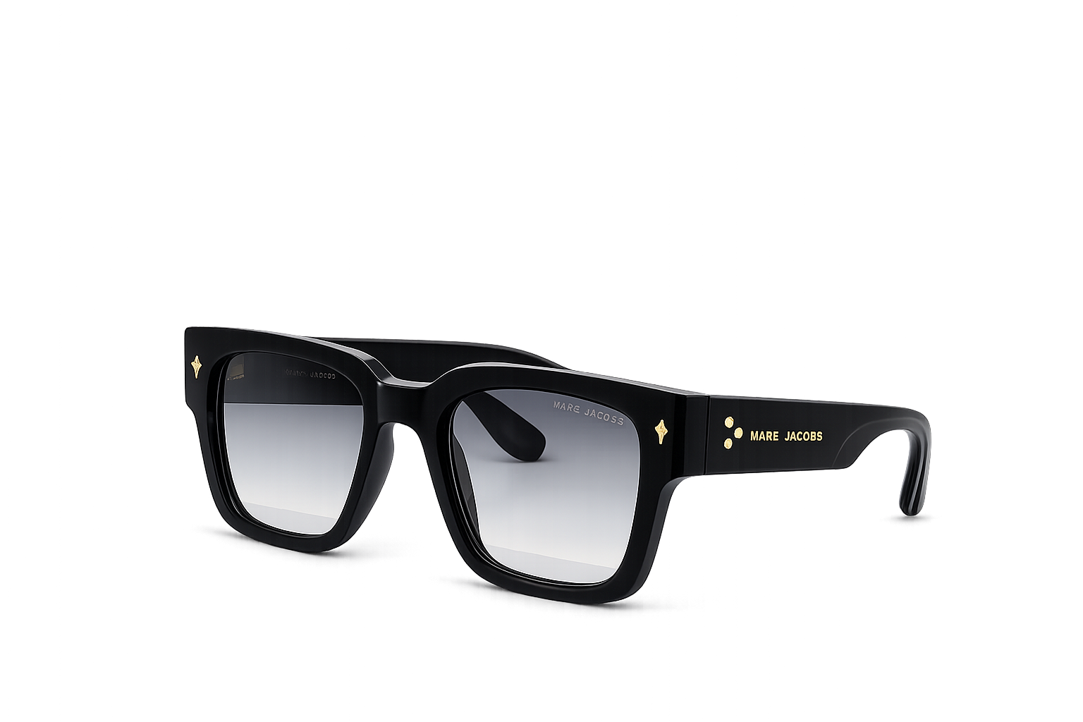 MJ Matte Black Frame with Grey Lens