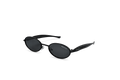 Oval Black Sunglasses