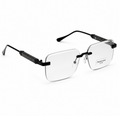 SS-V2766 Black Aero Rimless Photochromic Eyeglasses