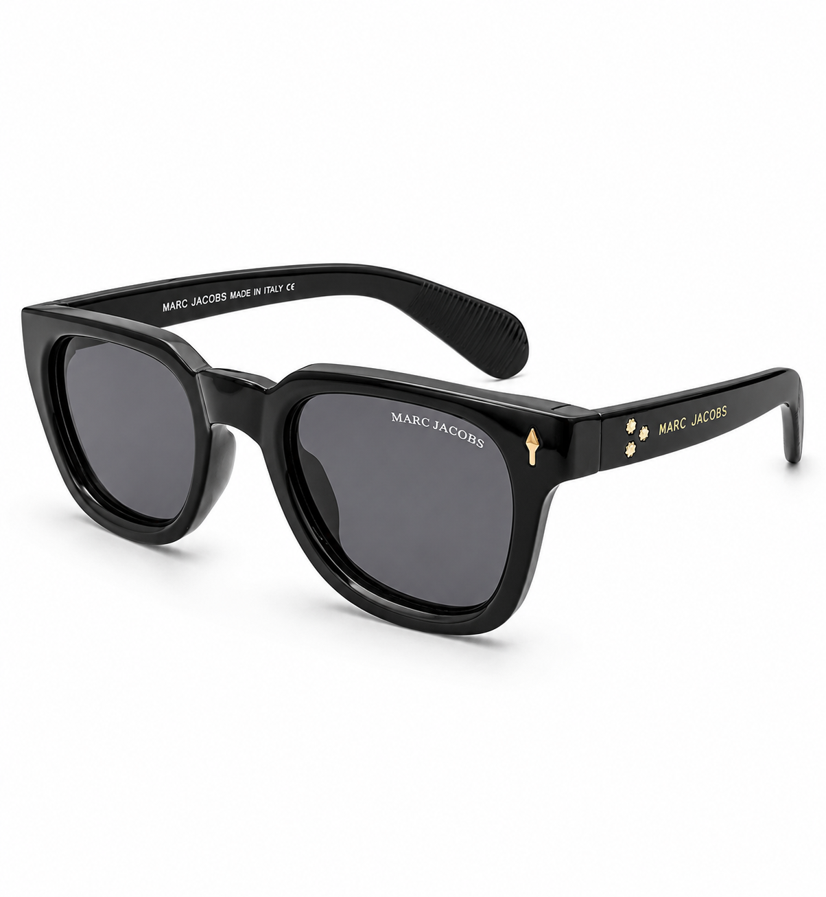 MJ Classic Black Square Sunglasses