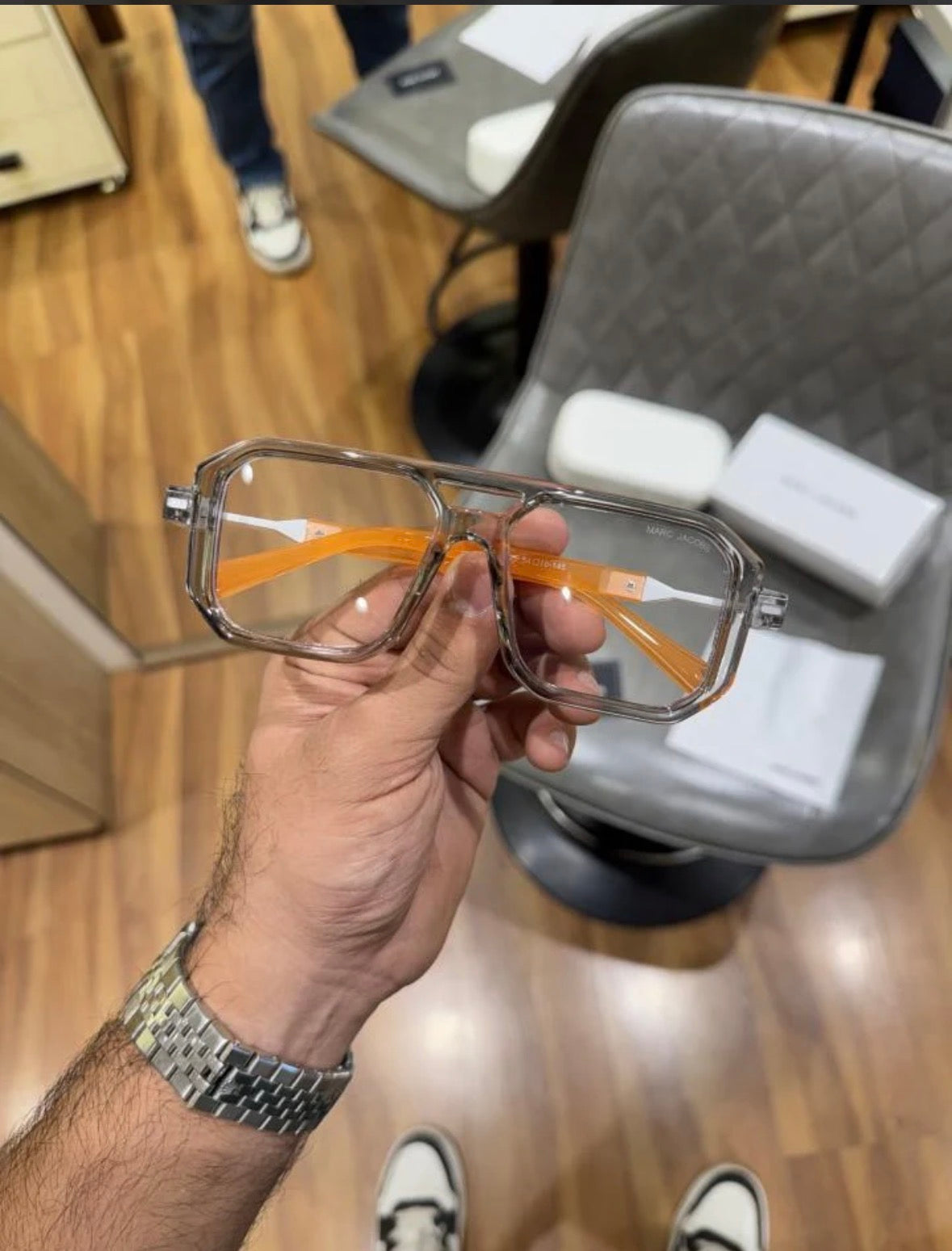 SK MJ- GREY ORANGE