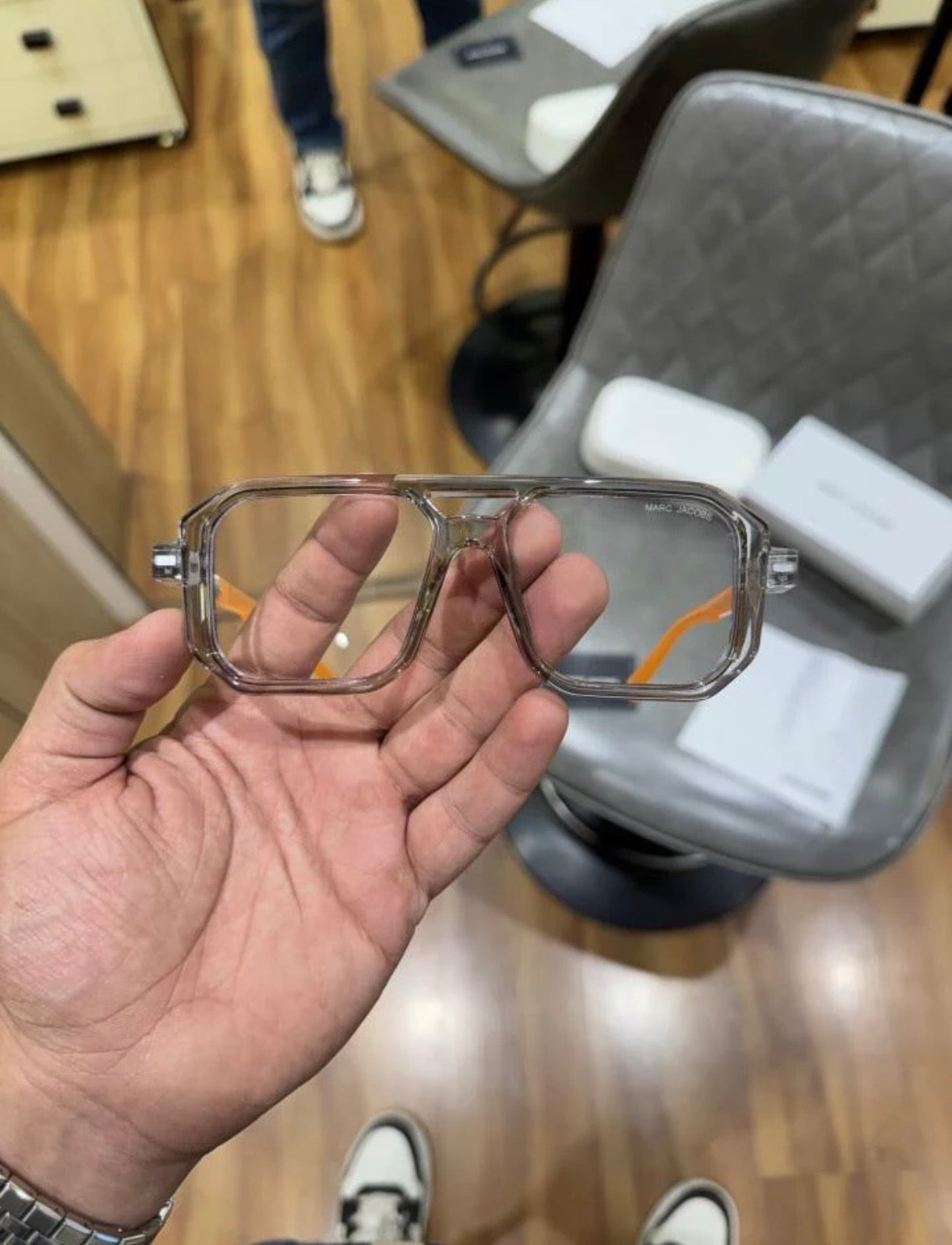 SK MJ- GREY ORANGE