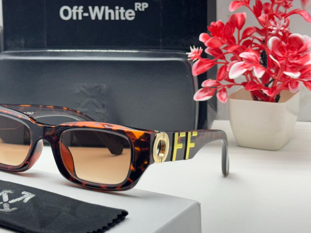 OFF-Luxe Tortoise Sunglasses