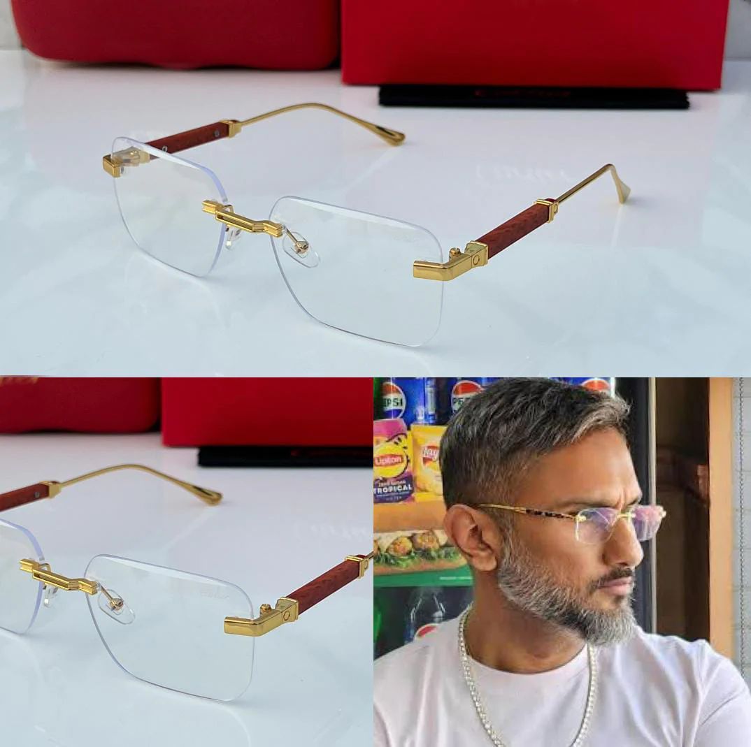 SV-2212  Transparent Rimless Luxury Sunglasses