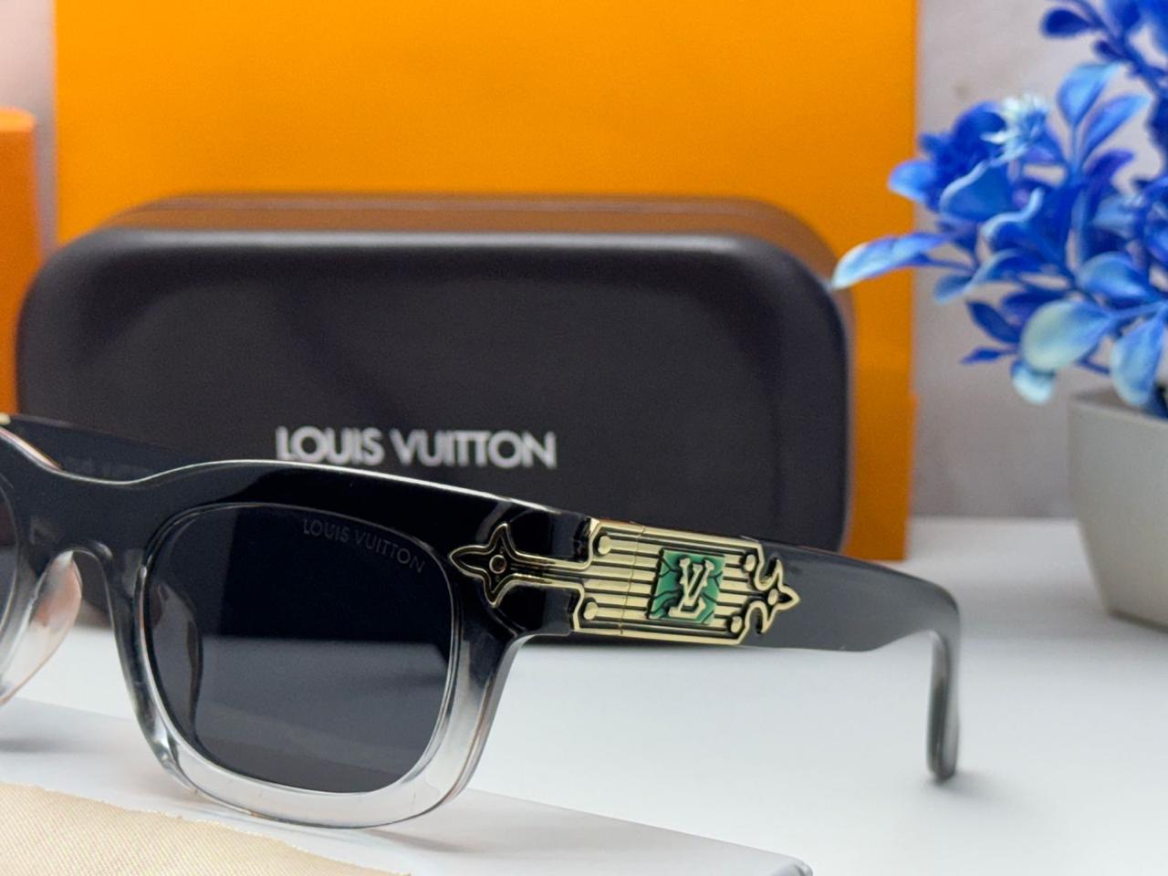 L-8898 Black Crystal Frame with Grey Lens