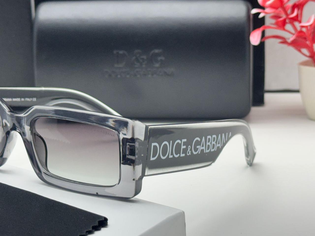 DG-3922 Grey Oversized Square Sunglasses