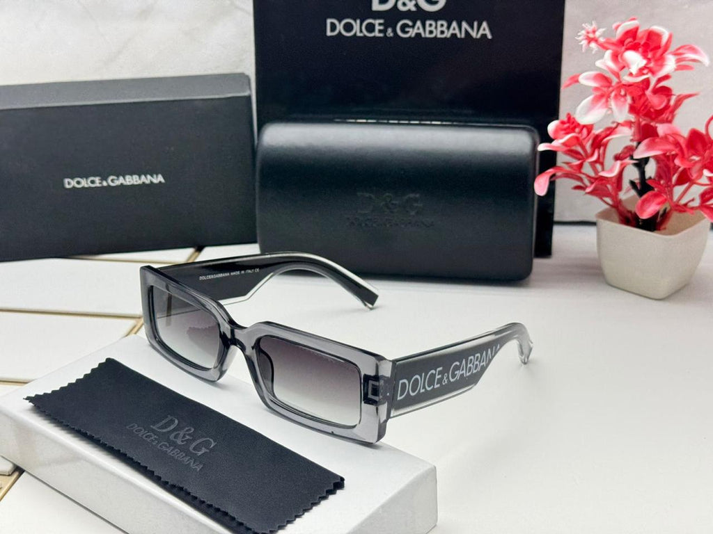 DG-3922 Grey Oversized Square Sunglasses
