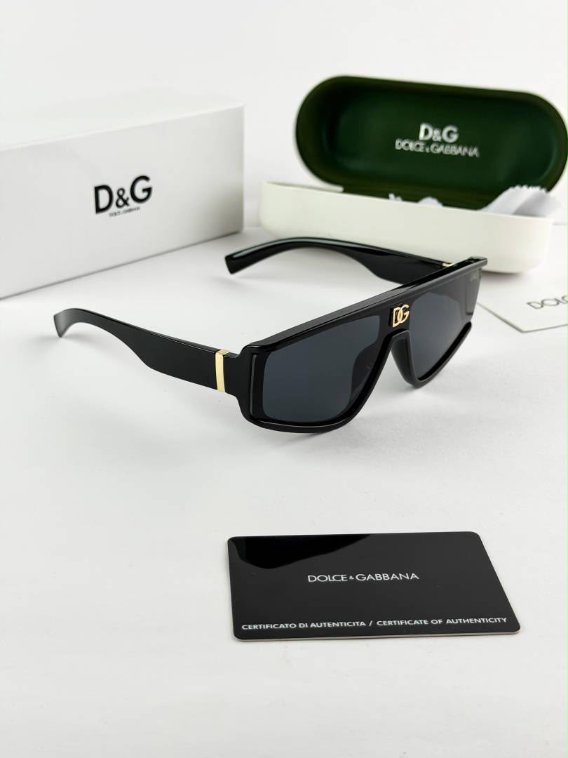 4344 Geometric Black Sunglasses