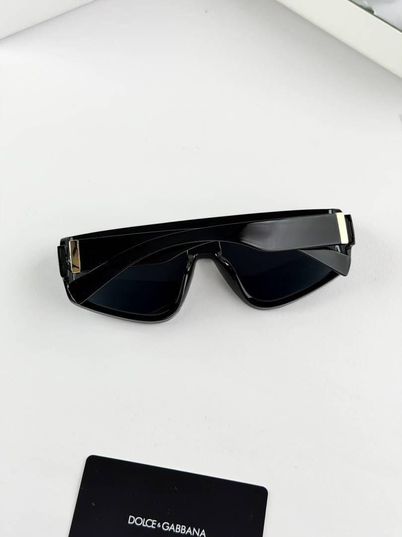 4344 Geometric Black Sunglasses