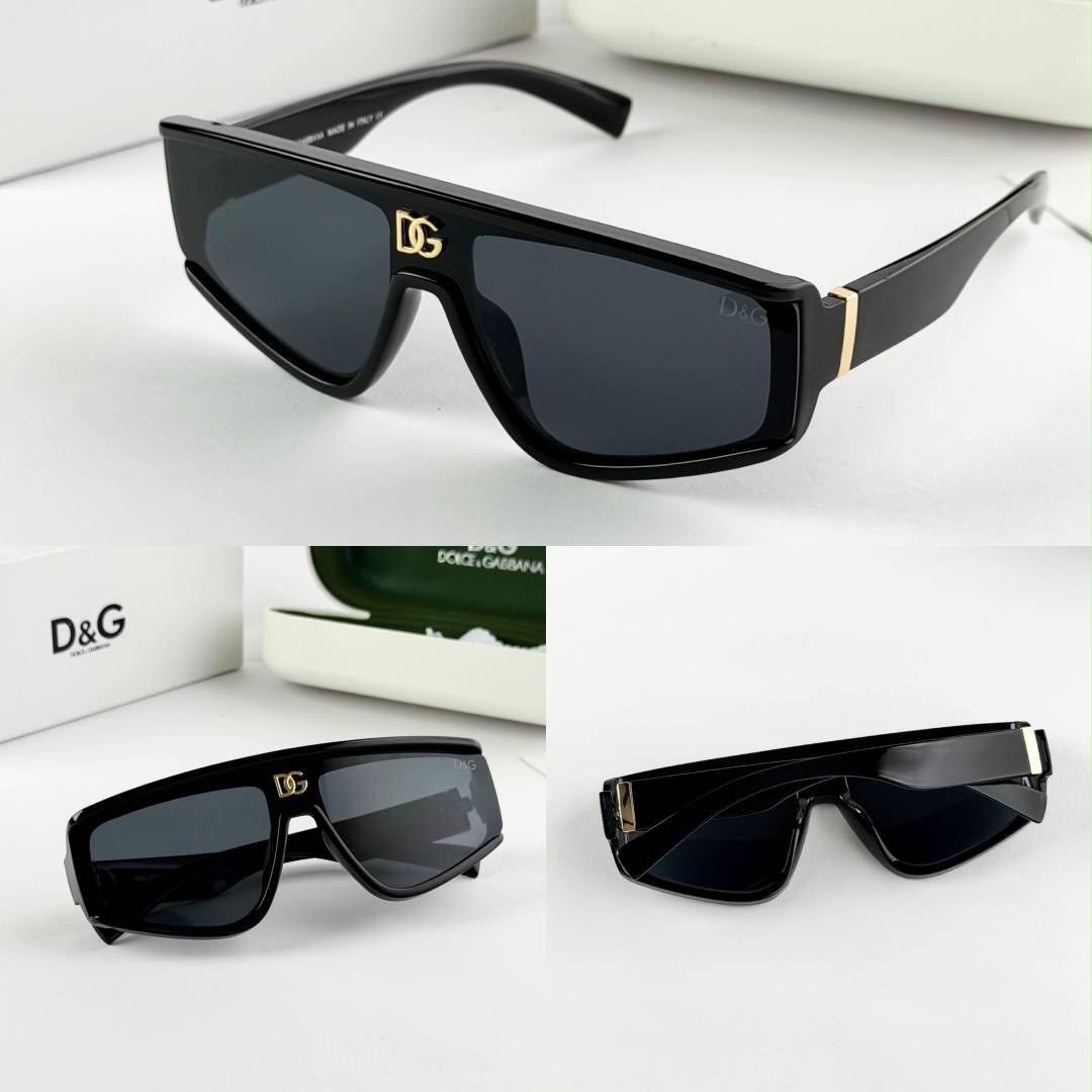 4344 Geometric Black Sunglasses