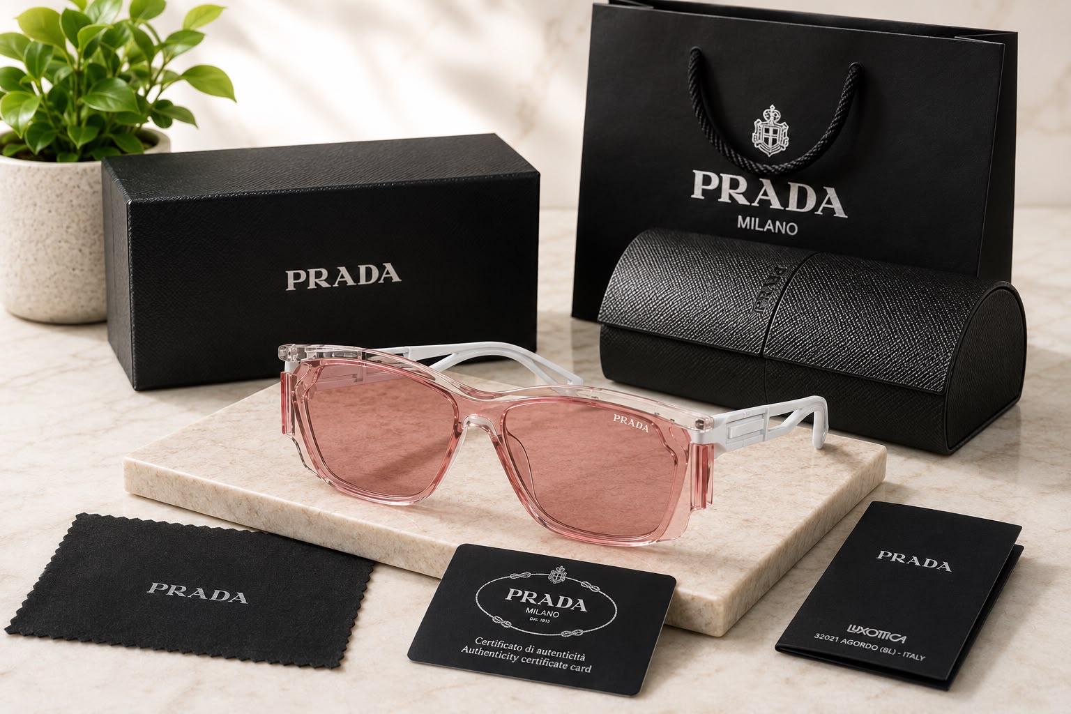 PD -7212 SPORTS Pink Sunglasses