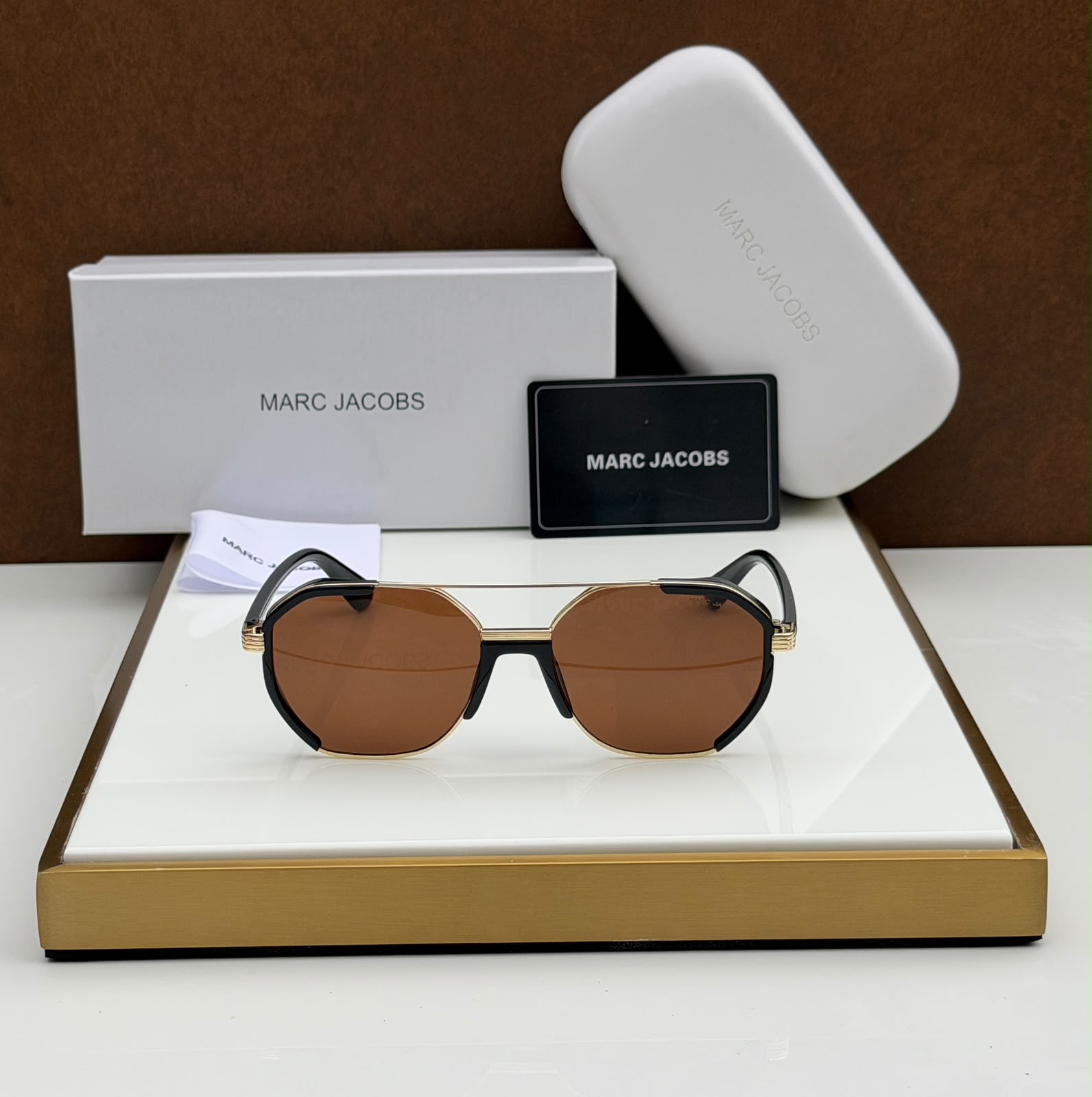 MJ-7977 Brown with Brown Lens