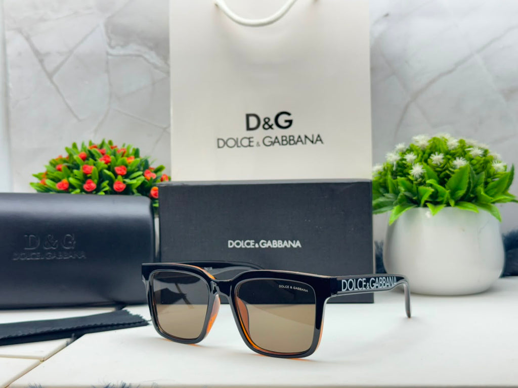 DG-5000  Glossy Brown | Premium Fashion Eyewear