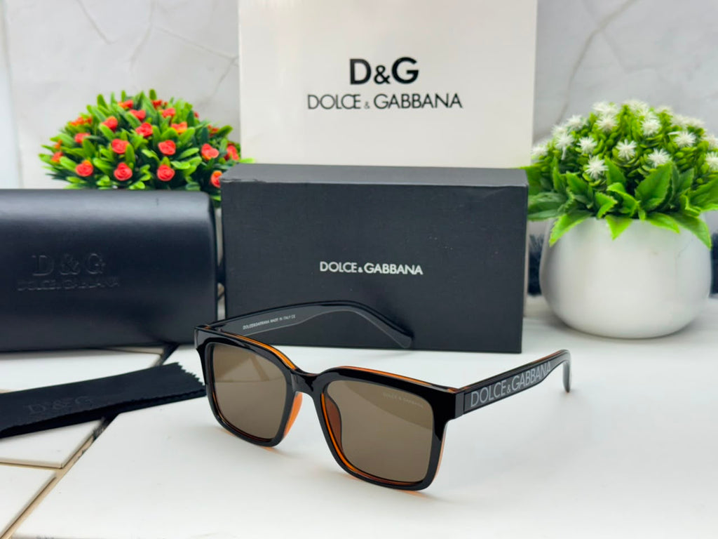 DG-5000  Glossy Brown | Premium Fashion Eyewear