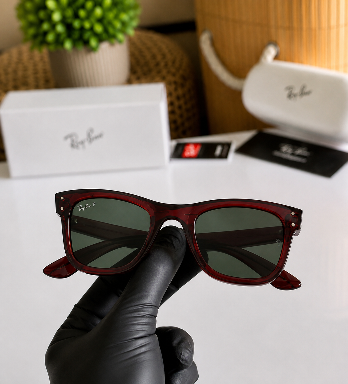 SK 0502- RICH DARK CHERRY/WINE TRANSPARENT
