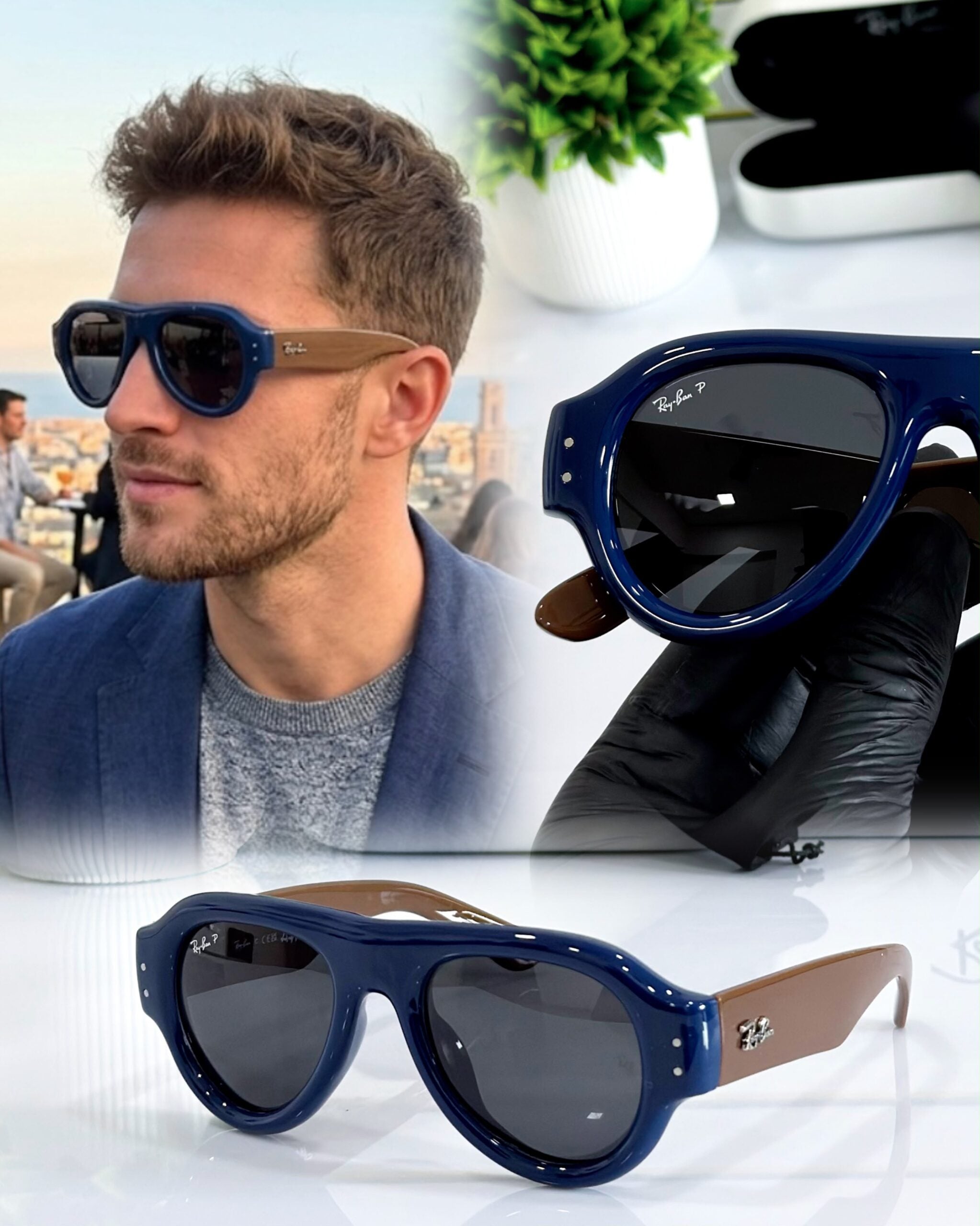 SK ROCKY EDITION(4925)- BROWN BLUE BLACK