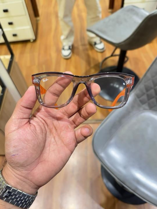 SK 0502- ORANGE WHITE LENS