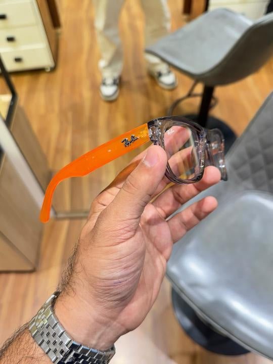 SK 0502- ORANGE WHITE LENS