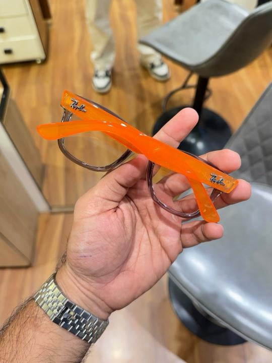 SK 0502- ORANGE WHITE LENS