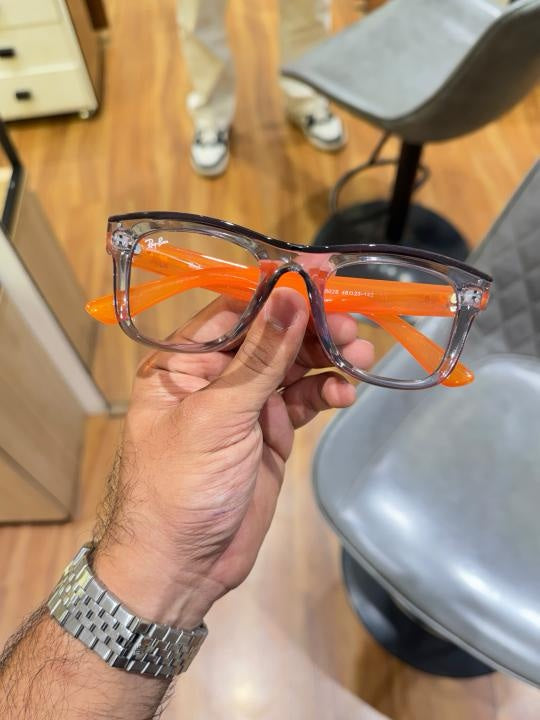 SK 0502- ORANGE WHITE LENS