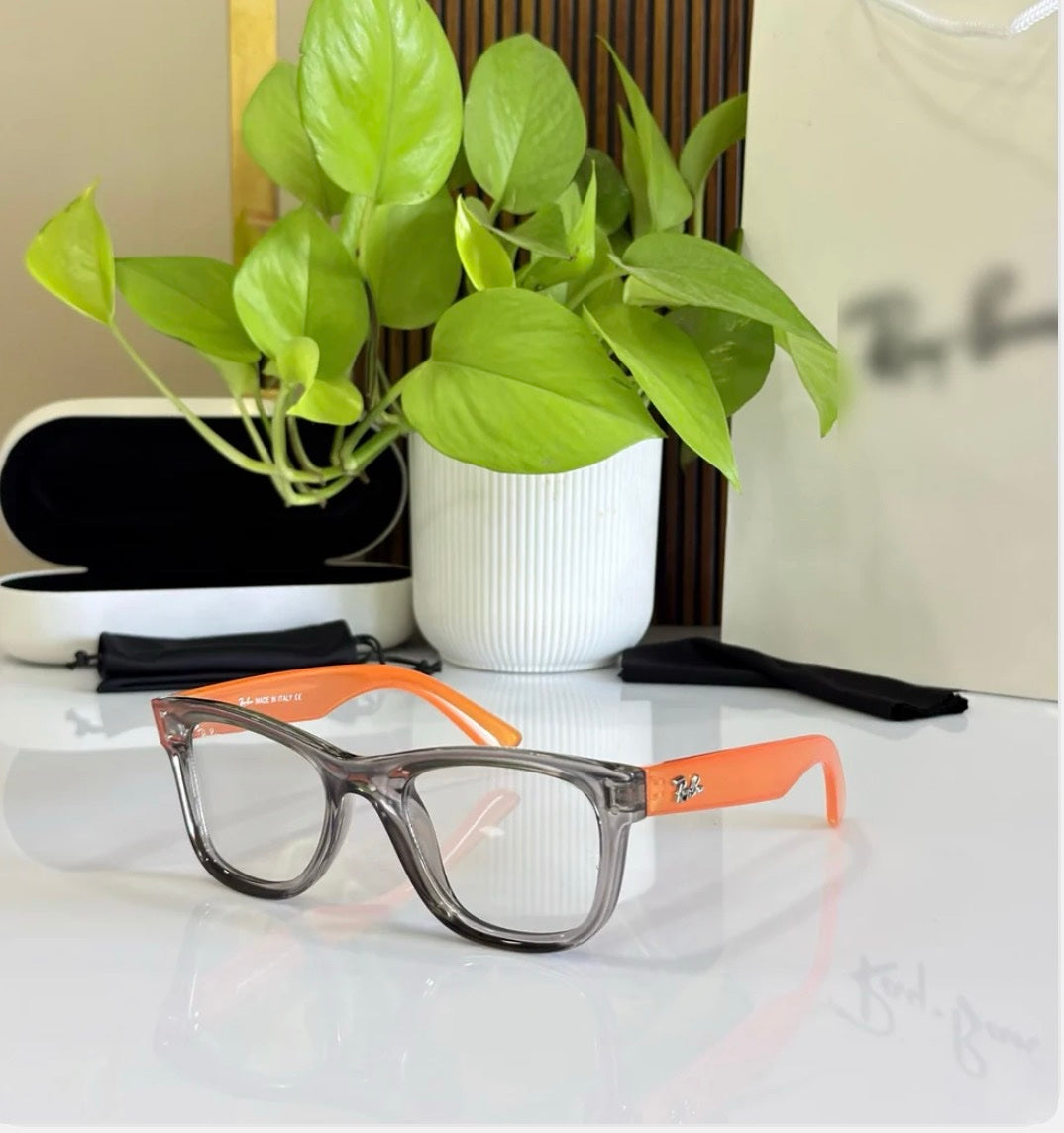 SK 0502- ORANGE WHITE LENS