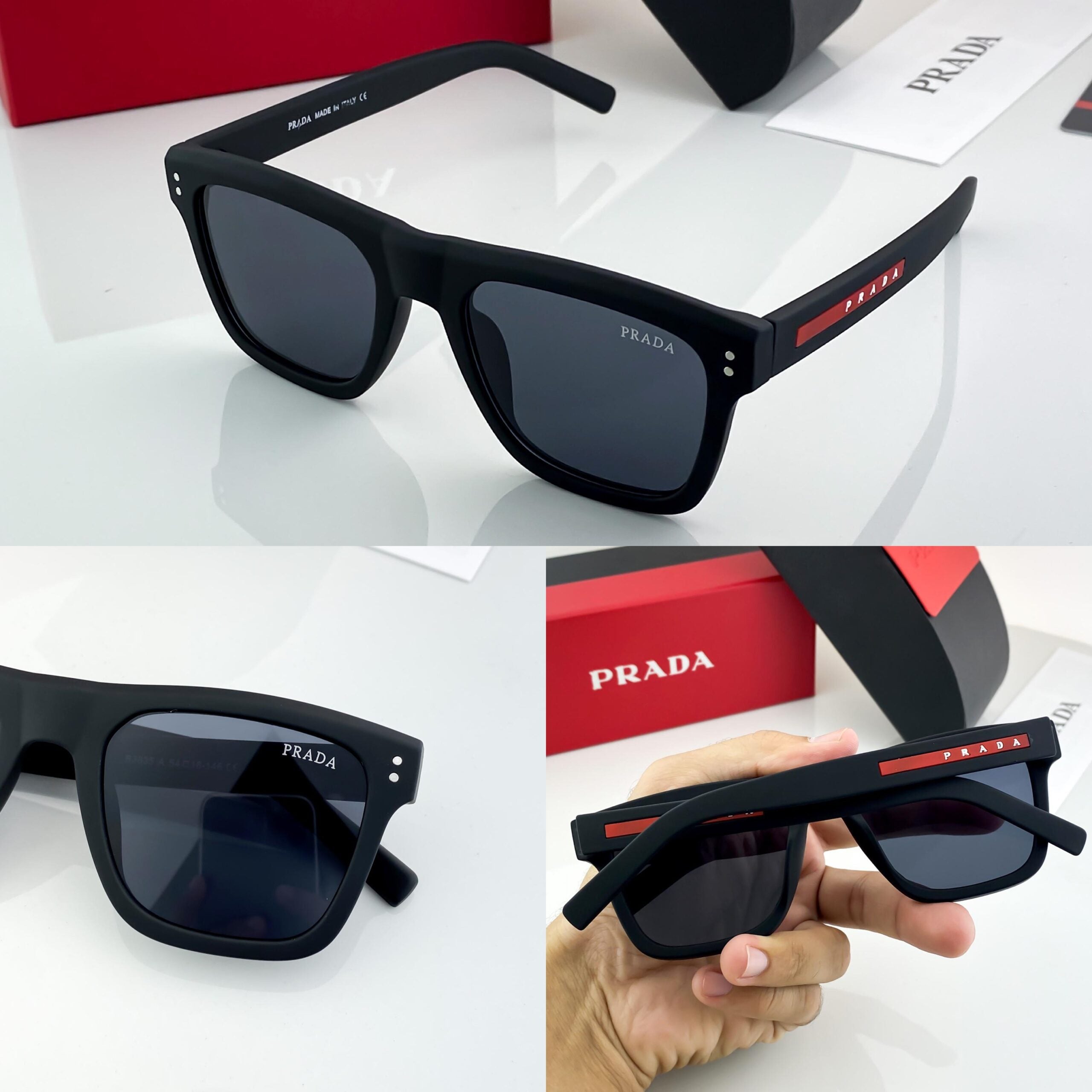 PD-666 Matte Black With Black Lens